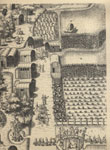 click to zoom to second scanned image of town of Secota (158.5 kb)