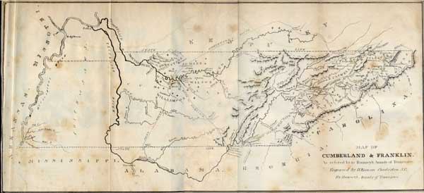 Map of Cumberland and Franklin Map of Cumberland and Franklin