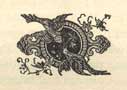 design of birds and flowers from Waddell's Annals