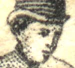 detail from 1919 envelope from Russell to C. K. Hill