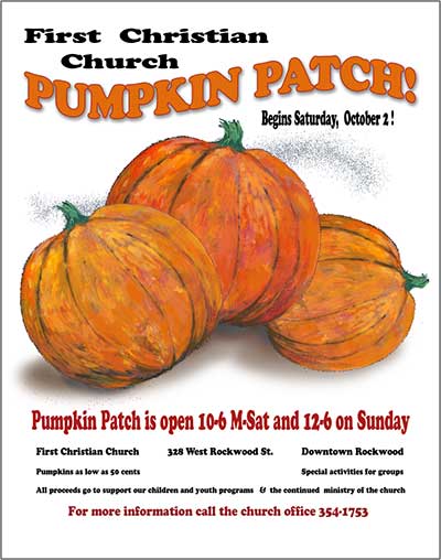 2010 Pumpkin Patch poster by First Christian Church 2010 Pumpkin Patch poster by First Christian Church